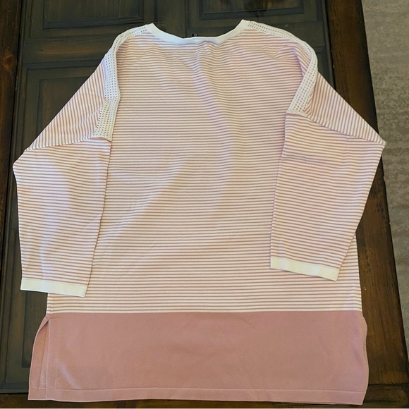 Piccadilly Canada Rose Pink Light Sweater size XS NWOT - Picture 6 of 14